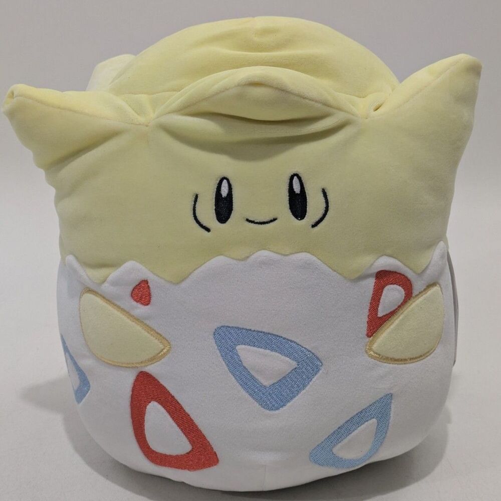 Pokemon Togepi Squishmallows‎ Plush 12" Soft Stuffed Animal NWT